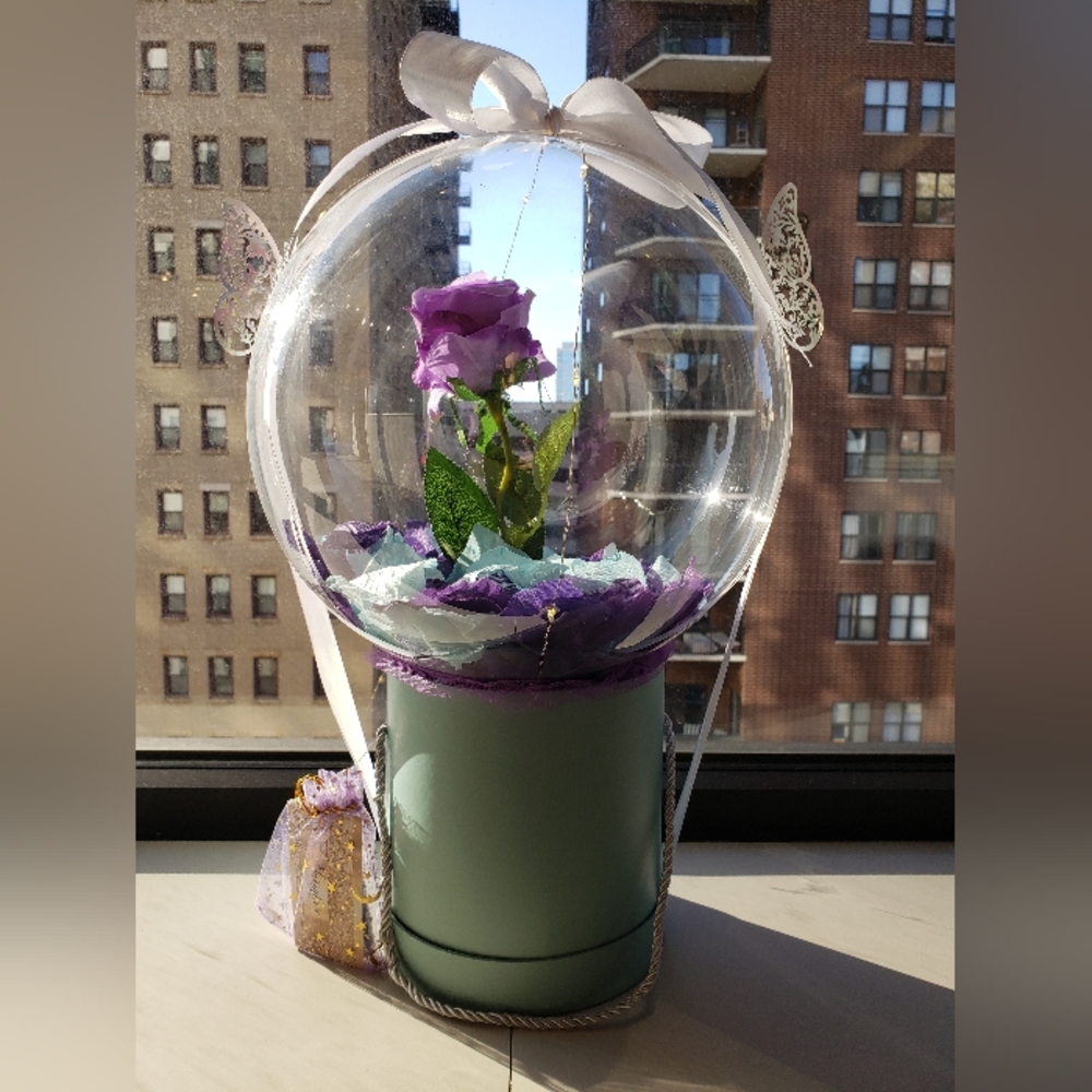 Luminous Balloons in a Box